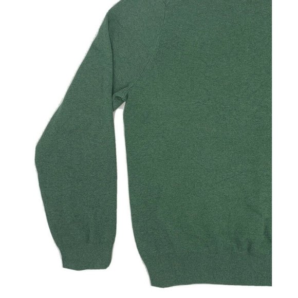 Men's Polo Ralph Lauren V-Neck Sweater Green Heather XL 100% Pima Cotton NWT - Picture 8 of 10